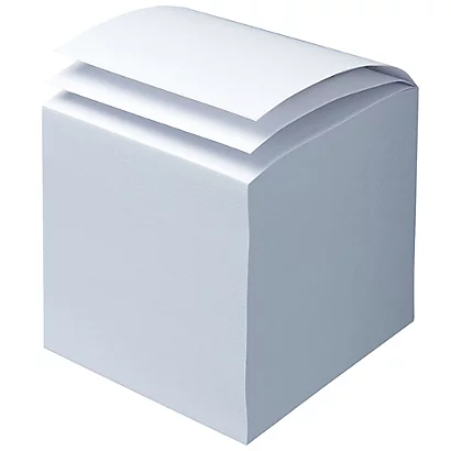 10 Blocs Cube Mémo 1er Prix Format 9 X 9 X 9 Coloris Blanc, Le Lot 2 10 Blocs Cube Mémo 1er Prix Format 9 X 9 X 9 Coloris Blanc, Le Lot – Image 2
