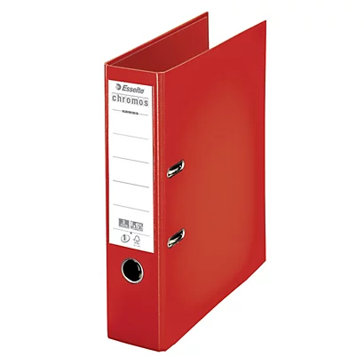 10 Classeurs à Levier Esselte Chromos Plus Coloris Rouge 1 10 Classeurs à Levier Esselte Chromos Plus Coloris Rouge