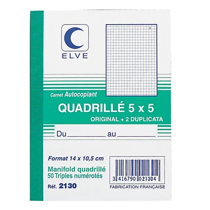 10 Manifolds Quadrillés 3 Exemplaires Modèle 2130 Format 14 X 10,5 Elve, Le Lot 1 10 Manifolds Quadrillés 3 Exemplaires Modèle 2130 Format 14 X 10,5 Elve, Le Lot