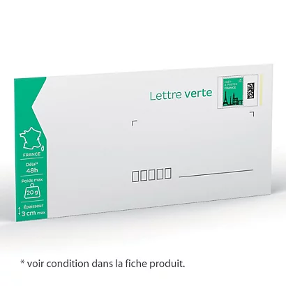 100 Enveloppes Prêt à Poster 20 G Lettre Verte Format 110 X 220 Mm 1 100 Enveloppes Prêt à Poster 20 G Lettre Verte Format 110 X 220 Mm