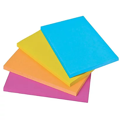 12 Blocs Notes Repositionnables Post-it® Super Sticky Carnival 76 X 127 Mm 4 12 Blocs Notes Repositionnables Post-it® Super Sticky Carnival 76 X 127 Mm – Image 4