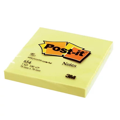 12 Blocs Post-it® 76 X 76 Mm Classique Coloris Jaune, Le Lot 1 12 Blocs Post-it® 76 X 76 Mm Classique Coloris Jaune, Le Lot