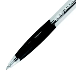 12 Stylos-bille Bic® Atlantis Coloris Noir -Fournitures Bureau Boutique 12 stylos bille bic atlantis coloris noir 411843 2
