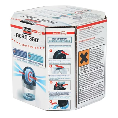 2 Recharges Rubson Pour Absorbeur D'humidité Aéro 360° 4 2 Recharges Rubson Pour Absorbeur D'humidité Aéro 360° – Image 4