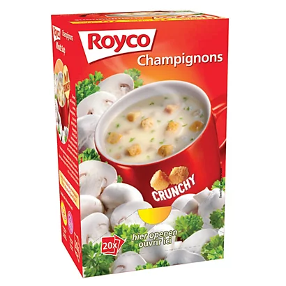 20 Sachets Soupe Royco Champignons Crunchy 1 20 Sachets Soupe Royco Champignons Crunchy
