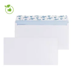 200 Enveloppes C5 Extra Blanches La Couronne à Bande Protectrice 162 X 229 Mm Sans Fenêtre Vélin 100 G
