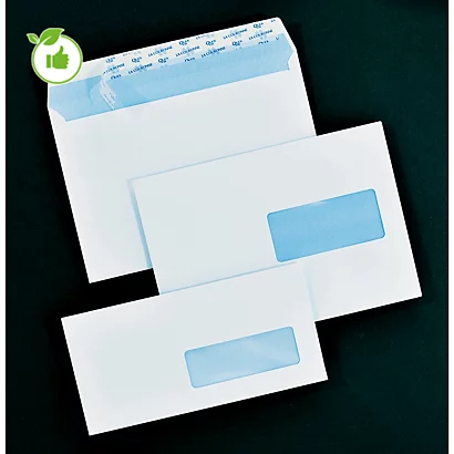 200 Enveloppes DL Extra Blanches La Couronne à Bande Protectrice 110 X 220 Mm Avec Fenêtre 35 X 100 Mm Vélin 100 G 1 200 Enveloppes DL Extra Blanches La Couronne à Bande Protectrice 110 X 220 Mm Avec Fenêtre 35 X 100 Mm Vélin 100 G