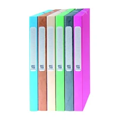 25 Chemises à élastiques Cartobox 5/10e Dos 2,5 Cm Coloris Assortis