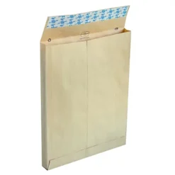 250 Pochettes 120 G Kraft à Soufflets Sans Fenêtre 260 X 330 Mm La Couronne, Le Lot
