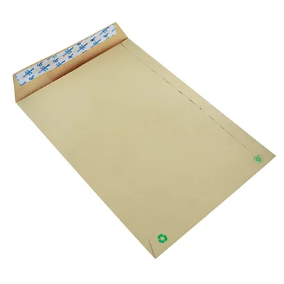 250 Pochettes Administratives 90 G Kraft Recyclé Sans Fenêtre 229 X 324 Mm Coloris Kraft Blond, Le Lot 2 250 Pochettes Administratives 90 G Kraft Recyclé Sans Fenêtre 229 X 324 Mm Coloris Kraft Blond, Le Lot – Image 2