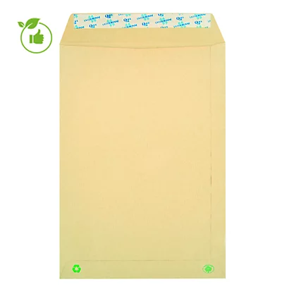 250 Pochettes Administratives 90 G Kraft Recyclé Sans Fenêtre 229 X 324 Mm Coloris Kraft Blond, Le Lot 1 250 Pochettes Administratives 90 G Kraft Recyclé Sans Fenêtre 229 X 324 Mm Coloris Kraft Blond, Le Lot