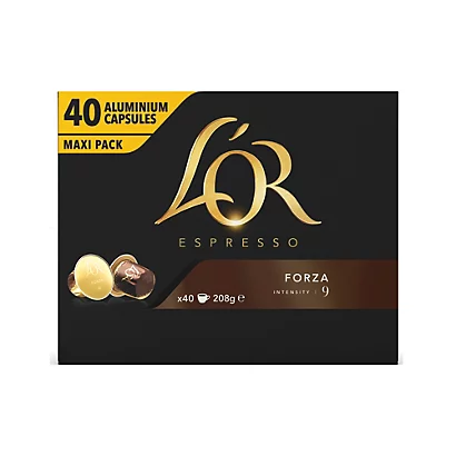 40 Capsules De Café L'Or EspressO Forza 1 40 Capsules De Café L'Or EspressO Forza
