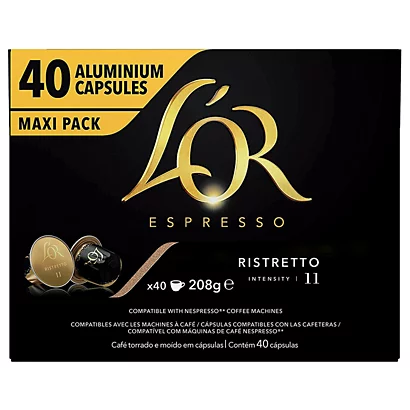 40 Capsules De Café L'Or EspressO Ristretto 3 40 Capsules De Café L'Or EspressO Ristretto – Image 3