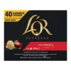 40 Capsules De Café L'Or EspressO Splendente