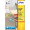 480 étiquettes Adhésives Laser Coloris Jaune L6035 Avery, La Boîte