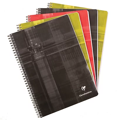 5 Cahiers Reliure Spirale 100 Pages 21 X 29,7 Clairefontaine Réglure Ligné Margé Coloris Assortis 1 5 Cahiers Reliure Spirale 100 Pages 21 X 29,7 Clairefontaine Réglure Ligné Margé Coloris Assortis