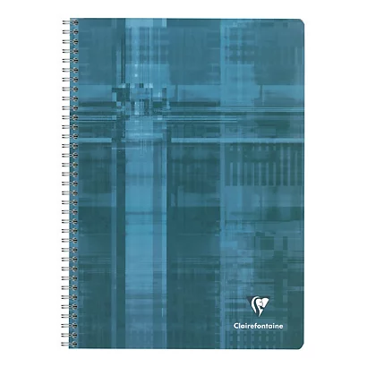 5 Cahiers Reliure Spirale 120 Pages 16,5 X 21 Clairefontaine Réglure Ligné Margé Coloris Assortis 1 5 Cahiers Reliure Spirale 120 Pages 16,5 X 21 Clairefontaine Réglure Ligné Margé Coloris Assortis