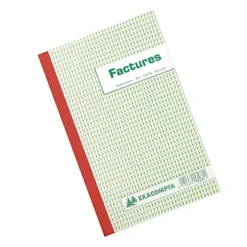 5 Manifolds Autocopiants Pré-imprimés Factures Dupli 29,7 X 21 X Exacompta, Le Lot