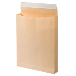 50 Pochettes Kraft Armé à Soufflets 50 Mm GPV Format 260 X 330 Sans Fenêtre