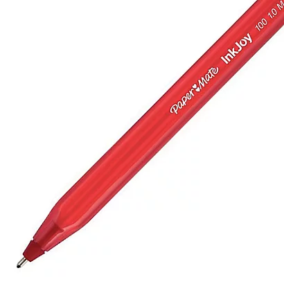 50 Stylos Bille Paper Mate® Inkjoy 100 Coloris Rouge 2 50 Stylos Bille Paper Mate® Inkjoy 100 Coloris Rouge – Image 2