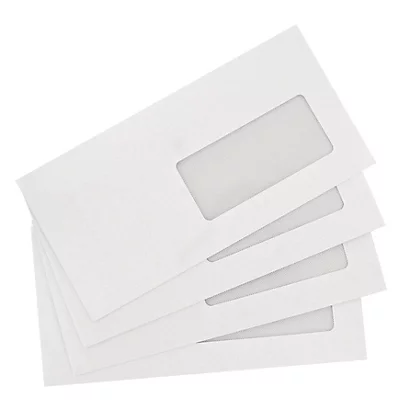 500 Enveloppes DL Blanches 1er Prix à Bande Protectrice 110 X 220 Mm Avec Fenêtre 35 X 100 Mm Vélin 80 G 2 500 Enveloppes DL Blanches 1er Prix à Bande Protectrice 110 X 220 Mm Avec Fenêtre 35 X 100 Mm Vélin 80 G – Image 2