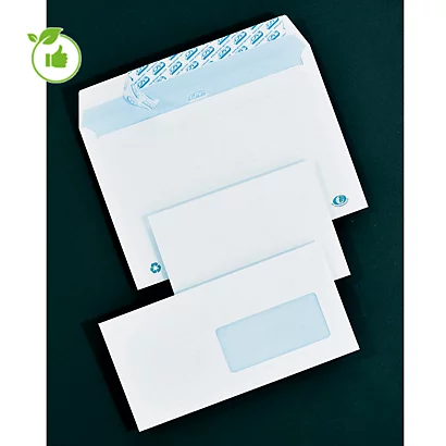 500 Enveloppes DL Extra Blanches GPV à Bande Protectrice 110 X 220 Mm Sans Fenêtre Vélin 90 G 1 500 Enveloppes DL Extra Blanches GPV à Bande Protectrice 110 X 220 Mm Sans Fenêtre Vélin 90 G