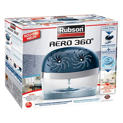 Absorbeur D'humidité Rubson Aéro 360° Pour Grandes Pièces 1 Absorbeur D'humidité Rubson Aéro 360° Pour Grandes Pièces