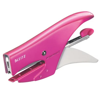Agrafeuse Leitz Wow 5531 Coloris Rose 1 Agrafeuse Leitz Wow 5531 Coloris Rose