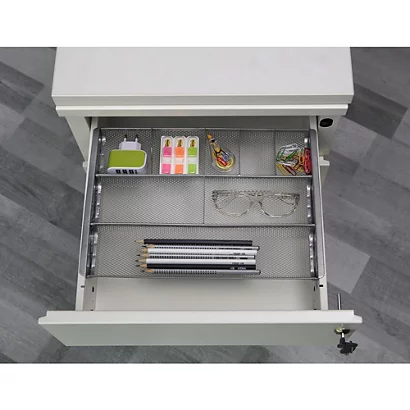 ALBA Organisateur De Tiroir MESHORG En Métal Gris 1 ALBA Organisateur De Tiroir MESHORG En Métal Gris