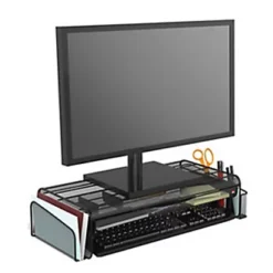 Alba Support écran Et Organisateur MESHUP Noir