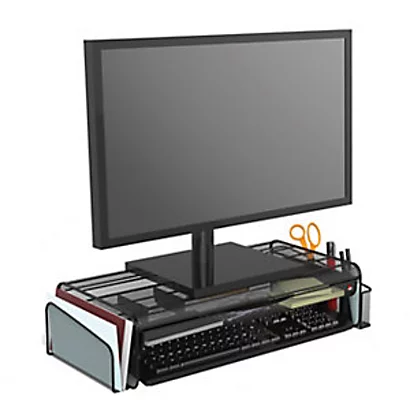 Alba Support écran Et Organisateur MESHUP Noir 1 Alba Support écran Et Organisateur MESHUP Noir