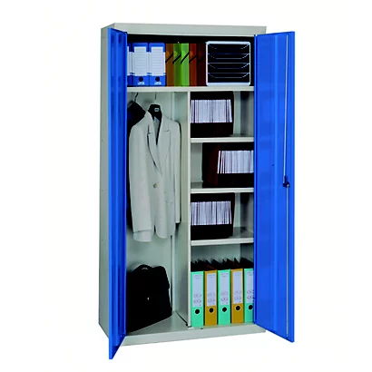 Armoire Mixte Gris/ Bleu 1 Armoire Mixte Gris/ Bleu