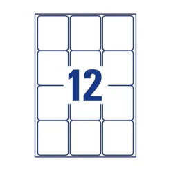 Avery L7164 Etiquettes Auto-adhésives D'adresses Laser, Faciles à Décoller, 63,5 X 72 Mm - 100 Feuilles, 12 étiquettes Par Feuilles A4 - Blanches - Paquet 1200 Unités -Fournitures Bureau Boutique avery l7164 etiquettes auto adh sives adresses laser faciles coller 63 5 x 72 mm 100 feuilles 12 tiquettes feuilles a4 blanches paquet 1200 unit 3539800 2