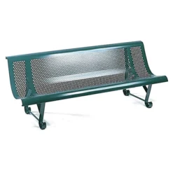 Banc Acier Laqué 2m