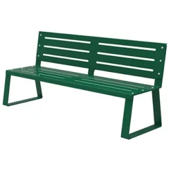 Banc à Fixer Ballade Metal - Vert Ral 6005