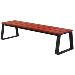 Banquette à Fixer Ballade Bois - Gris Manganèse