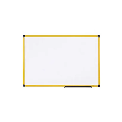 Bi-Office Industrie Tableau Blanc émaillé Magnétique 120 X 90 Cm - Cadre Jaune 1 Bi-Office Industrie Tableau Blanc émaillé Magnétique 120 X 90 Cm - Cadre Jaune