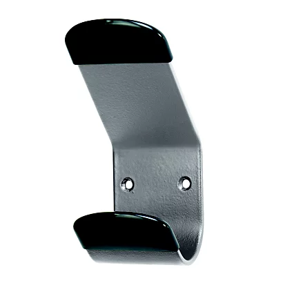 Bi-patère Primo Métal Grise 1 Bi-patère Primo Métal Grise