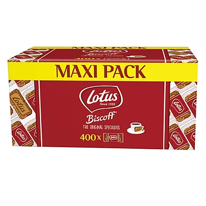 Biscuits Spéculoos Original Lotus, Boîte De 400 Pièces 1 Biscuits Spéculoos Original Lotus, Boîte De 400 Pièces