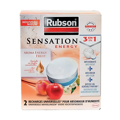 Boîte De 2 Tablettes Sensation Energy Fruit Pour Absorbeur D'humidité 4 Boîte De 2 Tablettes Sensation Energy Fruit Pour Absorbeur D'humidité – Image 4