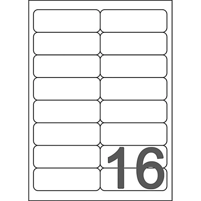 Boite De 1600 étiquettes Laser Blanches L7162 Format 99,1 X 33,9 Mm Avery 2 Boite De 1600 étiquettes Laser Blanches L7162 Format 99,1 X 33,9 Mm Avery – Image 2