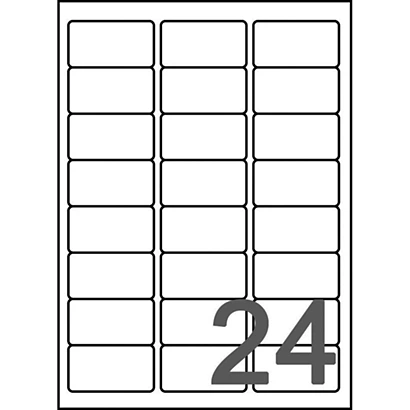 Boite De 2400 étiquettes Laser Blanches L7159 Format 63,5 X 33,9 Mm Avery 2 Boite De 2400 étiquettes Laser Blanches L7159 Format 63,5 X 33,9 Mm Avery – Image 2