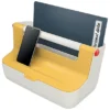 Boite De Rangement Portable Leitz Cosy Coloris Gris/jaune