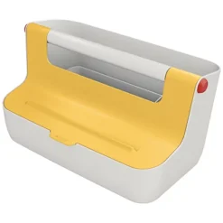 Boite De Rangement Portable Leitz Cosy Coloris Gris/jaune -Fournitures Bureau Boutique boite rangement portable leitz cosy coloris gris jaune 395991 2