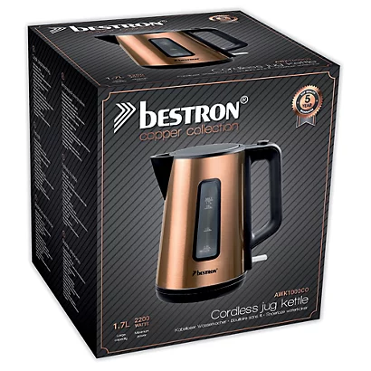 Bouilloire Sans Fil Bestron, 1,7 L 2 Bouilloire Sans Fil Bestron, 1,7 L – Image 2