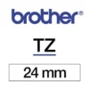 Brother Ruban Titreuse BROTHER - TZe - écriture Noir / Fond Blanc - 24 Mm X 8 M - Modèle TZe-251