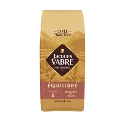 Café En Grains Jacques Vabre Equilibré Et épicé 1 Kg