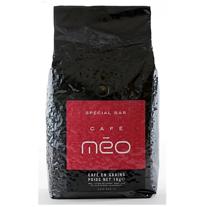 Café En Grains Méo Spécial Bar, Mélange Robusta/ Arabica, 1 Kg 1 Café En Grains Méo Spécial Bar, Mélange Robusta/ Arabica, 1 Kg