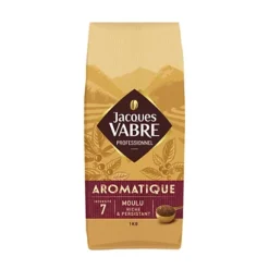 Café Moulu Jacques Vabre Aromatique Riche Et Persistant 1 Kg