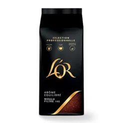 Café Moulu L'Or Arôme Equilibré, 100% Arabica, Paquet De 1 Kg